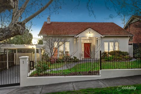 Property photo of 1 Thornton Street Kew VIC 3101