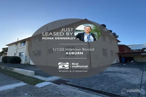 Property photo of 1/122 Harrow Road Auburn NSW 2144