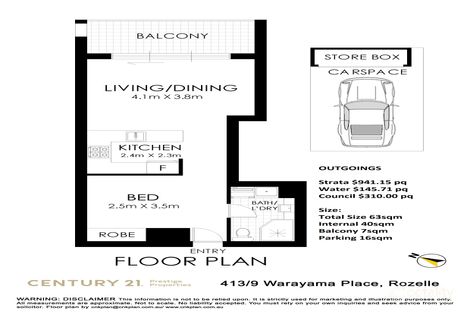 413/9-17 Warayama Pl, Rozelle, NSW 2039