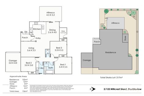 Property photo of 3/122 Millcrest Street Doubleview WA 6018