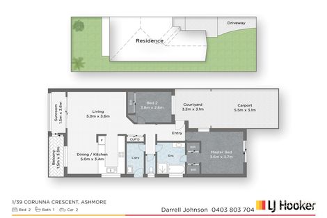 Property photo of 1/39 Corunna Crescent Ashmore QLD 4214