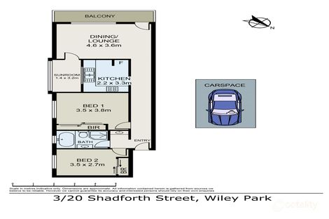 Property photo of 3/20 Shadforth Street Wiley Park NSW 2195