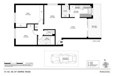Property photo of 14/63-65 St Marks Road Randwick NSW 2031