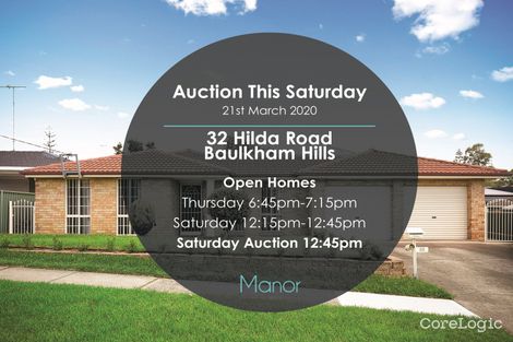 Property photo of 32 Hilda Road Baulkham Hills NSW 2153