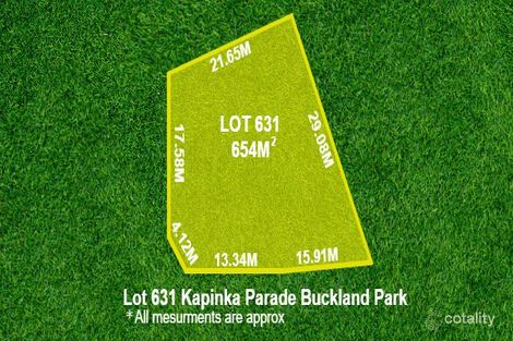 Lot 631 Kapinka Pde, Buckland Park, SA 5120