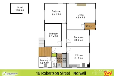 Property photo of 46 Robertson Street Morwell VIC 3840