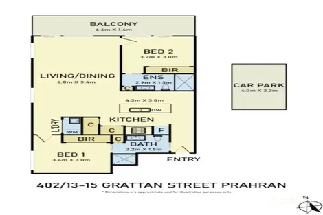 Property photo of 402/13-15 Grattan Street Prahran VIC 3181