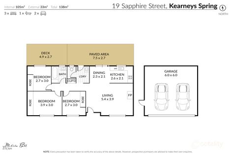 Property photo of 19 Sapphire Court Kearneys Spring QLD 4350