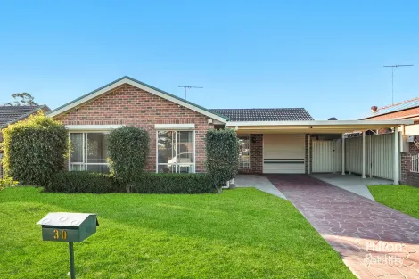Property photo of 30 Drysdale Crescent Plumpton NSW 2761