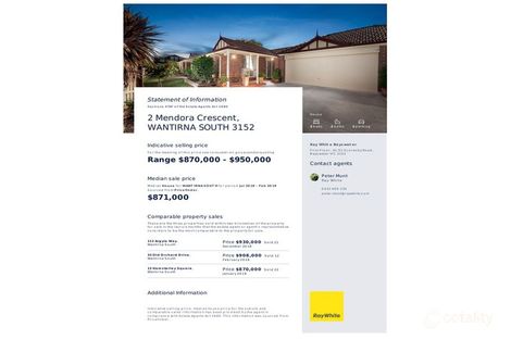 2 Mendora Cres, Wantirna South, VIC 3152