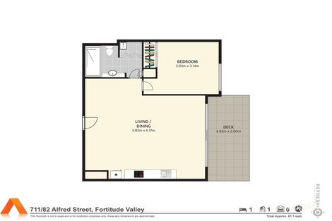 Property photo of 711/82 Alfred Street Fortitude Valley QLD 4006