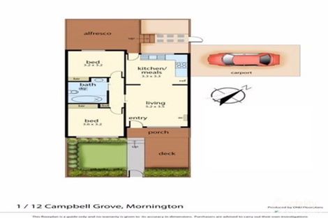 Property photo of 1/12 Campbell Grove Mornington VIC 3931