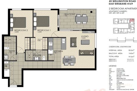 322/45 Wellington Rd, East Brisbane, QLD 4169