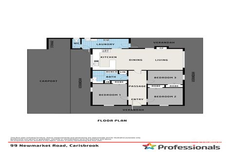 99 Newmarket Rd, Carisbrook, VIC 3464