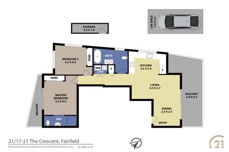 Property photo of 221/17-21 The Crescent Fairfield NSW 2165