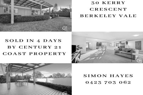 Property photo of 30 Kerry Crescent Berkeley Vale NSW 2261