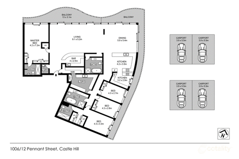 Property photo of 1006/12 Pennant Street Castle Hill NSW 2154