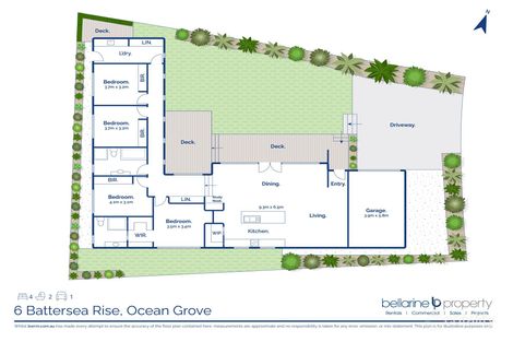 Property photo of 6 Battersea Rise Ocean Grove VIC 3226