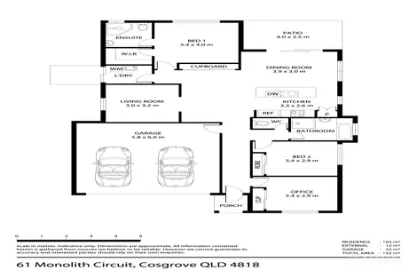 Property photo of 61 Monolith Circuit Cosgrove QLD 4818