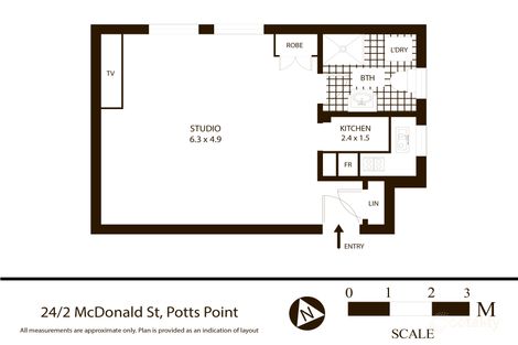 Property photo of 24/2 McDonald Street Potts Point NSW 2011