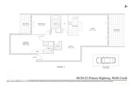 40/20-22 Princes Hwy, Wolli Creek, NSW 2205