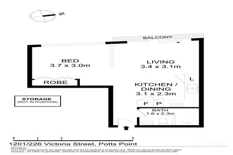 Property photo of 1201/226 Victoria Street Potts Point NSW 2011