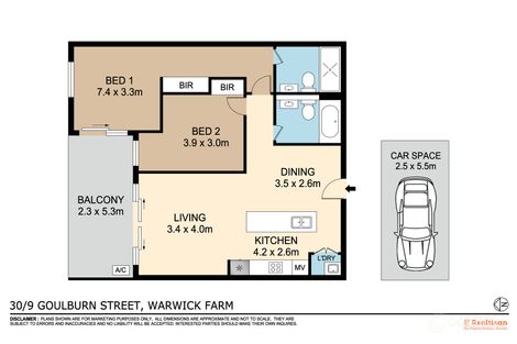 30/9 Goulburn St, Warwick Farm, NSW 2170