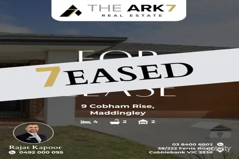 Property photo of 9 Cobham Rise Maddingley VIC 3340