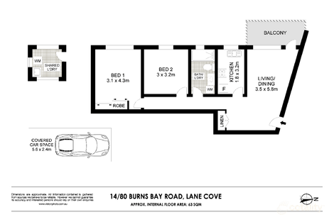 Property photo of 14/80 Burns Bay Road Lane Cove NSW 2066