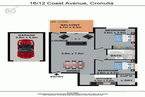 Property photo of 16/12 Coast Avenue Cronulla NSW 2230