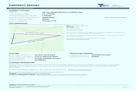 Property photo of 1141 Old Melbourne Road Gordon VIC 3345