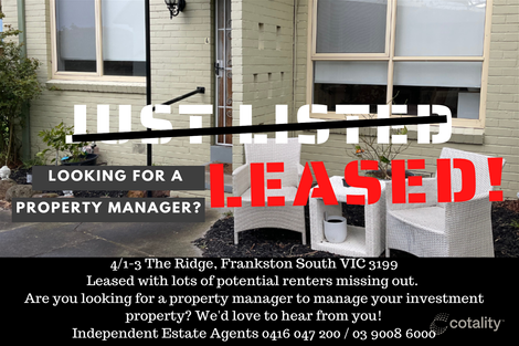 Property photo of 4/1-3 The Ridge Frankston South VIC 3199