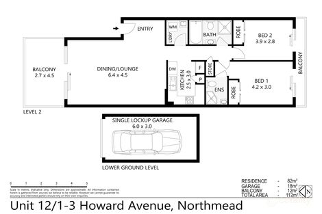 Property photo of 12/1-3 Howard Avenue Northmead NSW 2152
