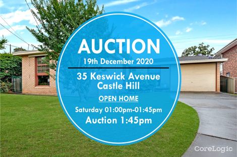 Property photo of 35 Keswick Avenue Castle Hill NSW 2154