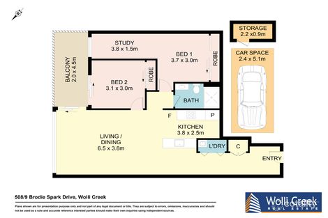 Property photo of 508/9 Brodie Spark Drive Wolli Creek NSW 2205