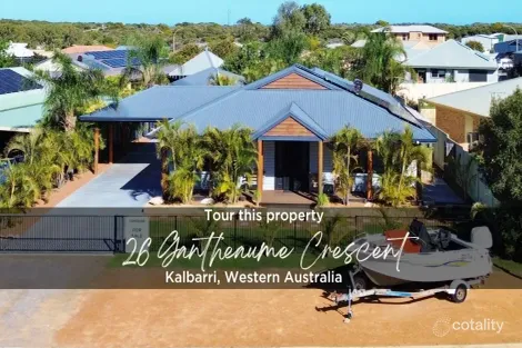 26 GANTHEAUME CRES, KALBARRI, WA 6536