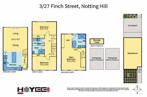 Property photo of 3/27 Finch Street Notting Hill VIC 3168