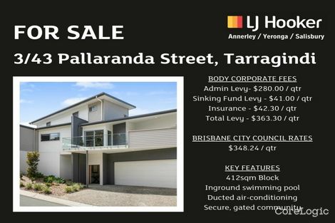 Property photo of 3/43 Pallaranda Street Tarragindi QLD 4121