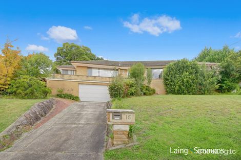 Property photo of 15 Sandringham Drive Carlingford NSW 2118