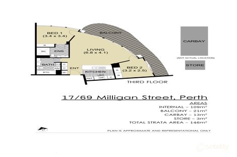 17/69 Milligan St, Perth, WA 6000