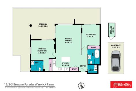 Property photo of 19/3-5 Browne Parade Warwick Farm NSW 2170