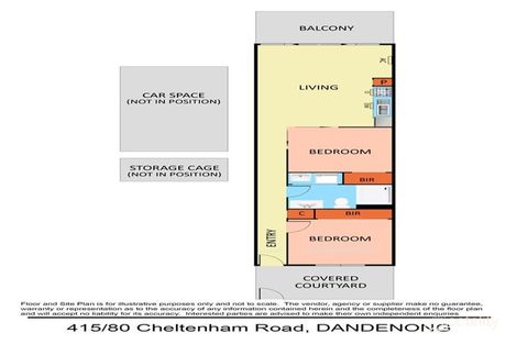 Property photo of 415/80 Cheltenham Road Dandenong VIC 3175