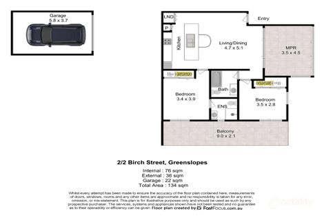 Property photo of 2/2 Birch Street Greenslopes QLD 4120