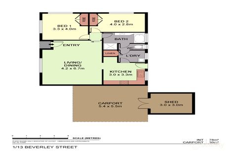 1/13 Beverley St, Kangaroo Flat, VIC 3555