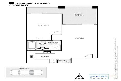 31/16-30 Bunn St, Pyrmont, NSW 2009