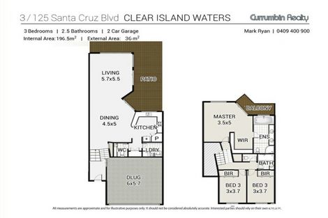 Property photo of 3/125 Santa Cruz Boulevard Clear Island Waters QLD 4226