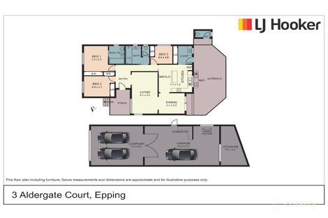 Property photo of 3 Aldergate Court Epping VIC 3076