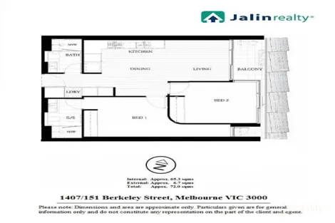 Property photo of 1407/151 Berkeley Street Melbourne VIC 3000