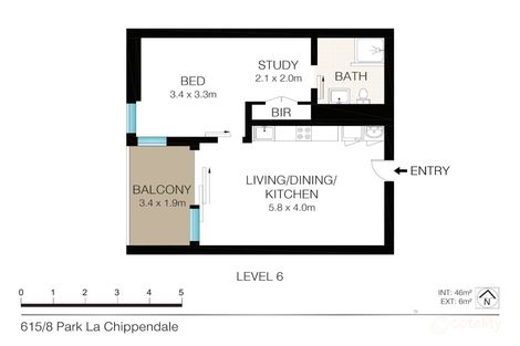 Property photo of 615/8 Park Lane Chippendale NSW 2008