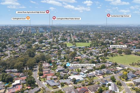 Property photo of 41 Arcadian Circuit Carlingford NSW 2118